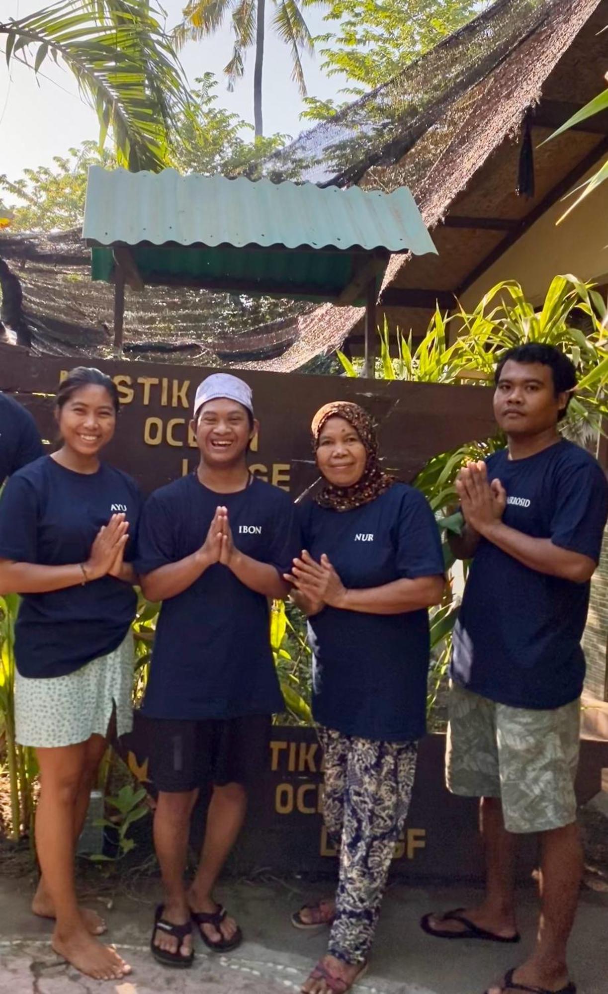 Mustika Ocean Lodge Gili Air Exterior foto